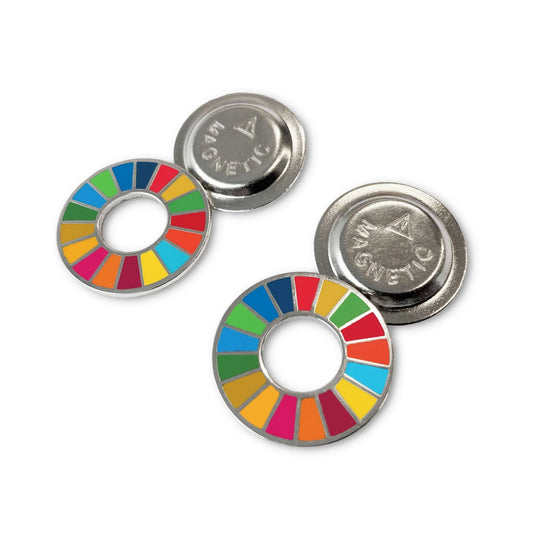 United Nations SDGs Magnetic Lapel Pins