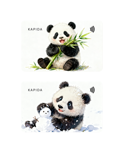 NFC Business Card (Panda Rhapsody)