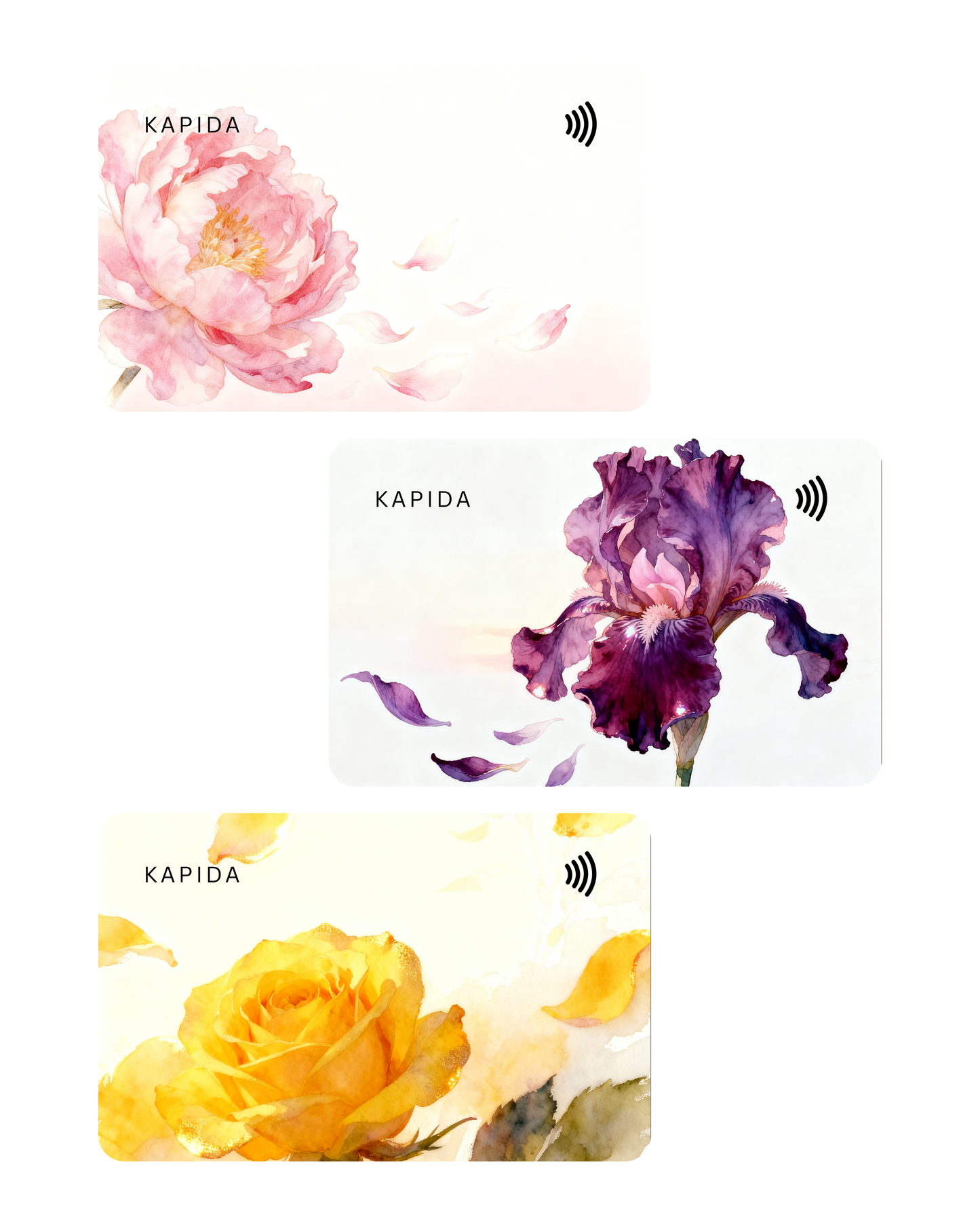 NFC Business Card (Serene Blossom)